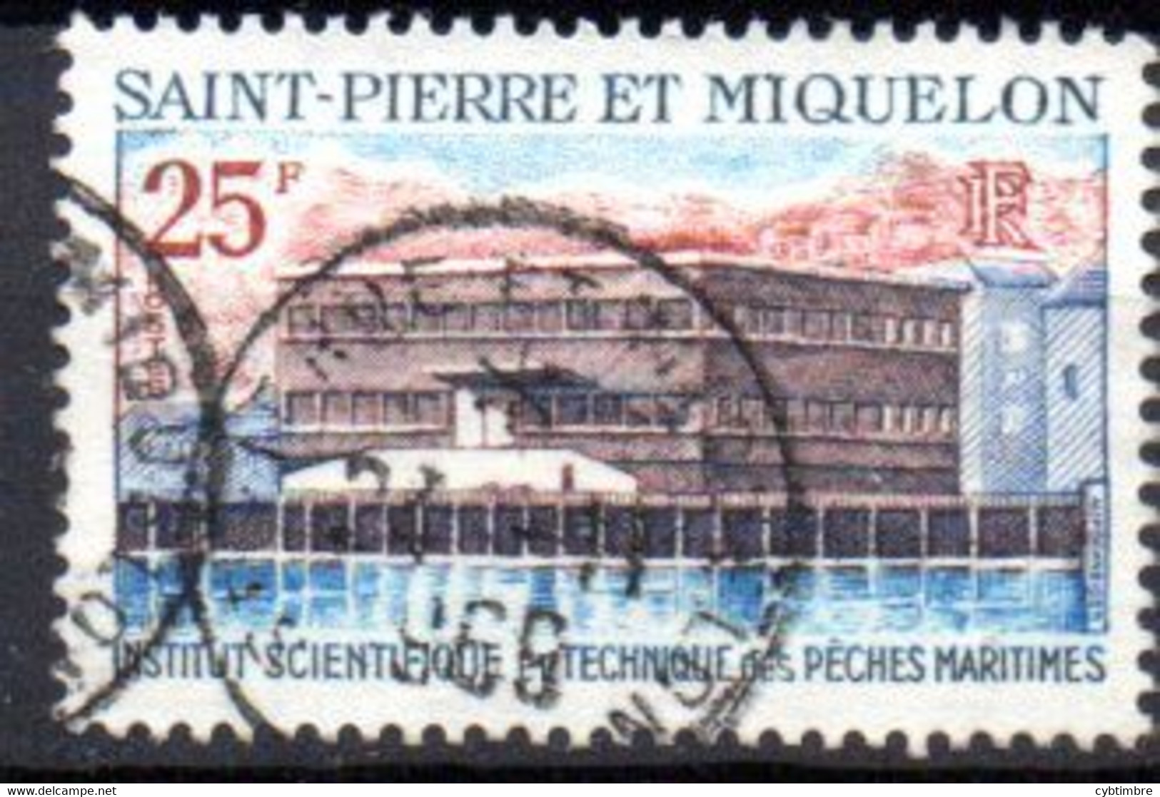 Saint Pierre Et Miquelon: Yvert N° 388 - Usados