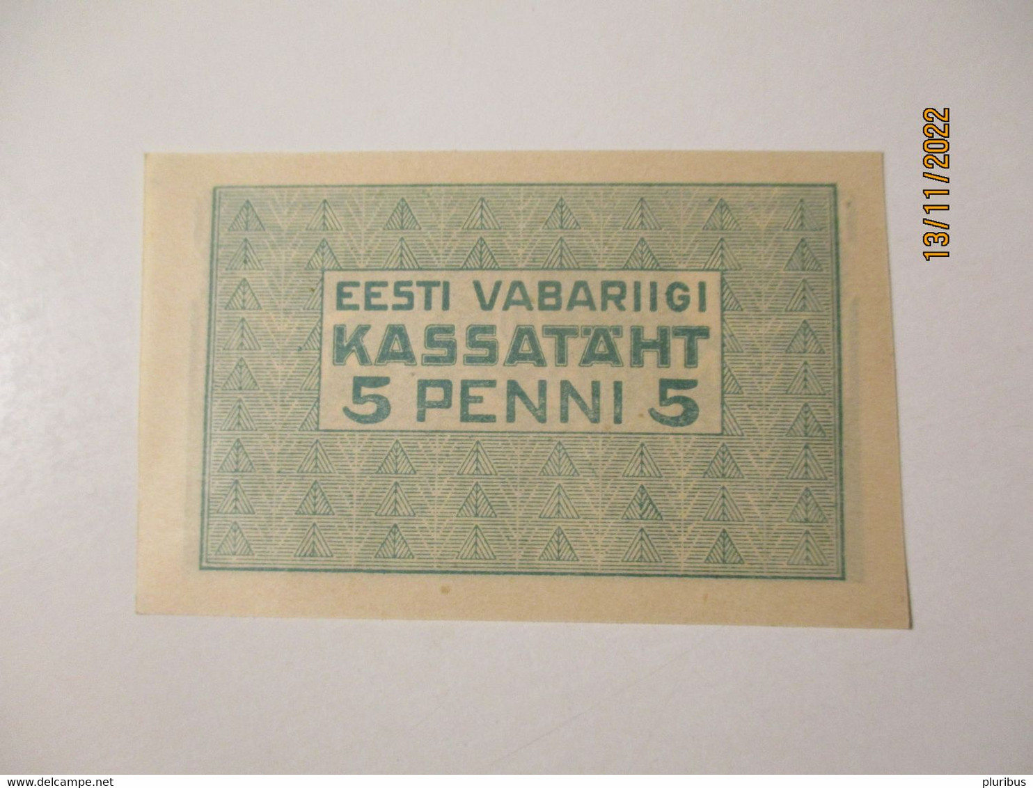 ESTONIA 5 PENNI 1919  , 8-29 - Estland