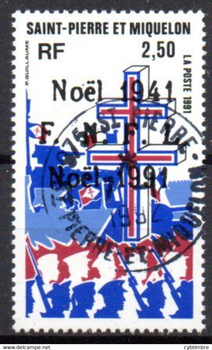 Saint Pierre Et Miquelon: Yvert N° 554 - Gebraucht