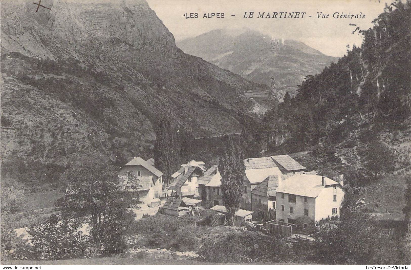 CPA France - Gard - Les Alpes - Le Martinet - Vue Générale - Ecrite Le 19 Décembre 1909 - Panorama - Paysage - Other & Unclassified