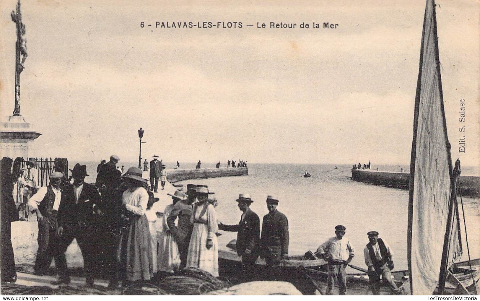 CPA France - Hérault - Palavas Les Flots - Le Retour De La Mer - Phototypie A. B. C. D. Montpellier - Oblitérée 1974 - Palavas Les Flots