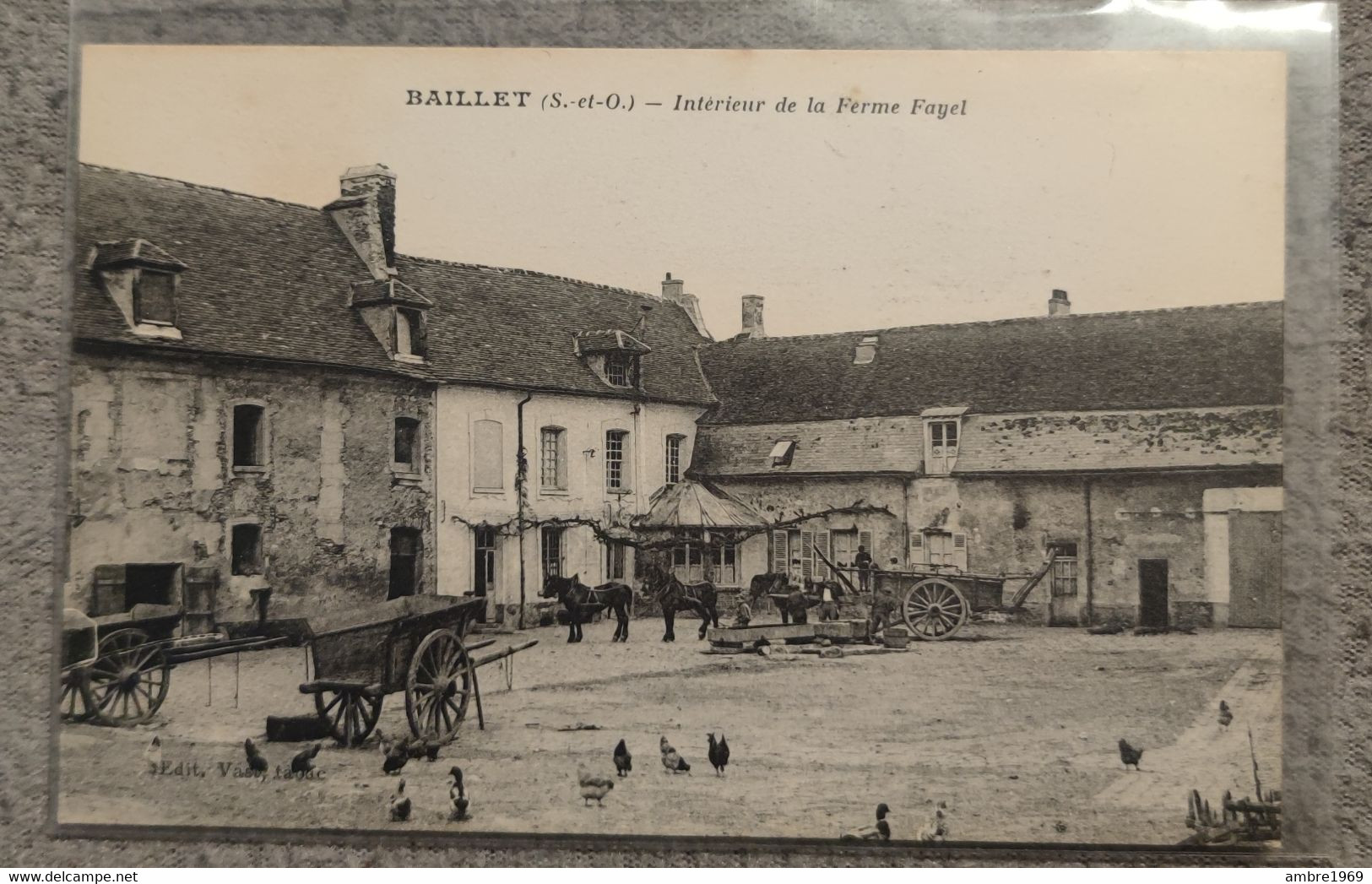 95 BAILLET -  Intérieure De La Ferme Fayel - Baillet-en-France