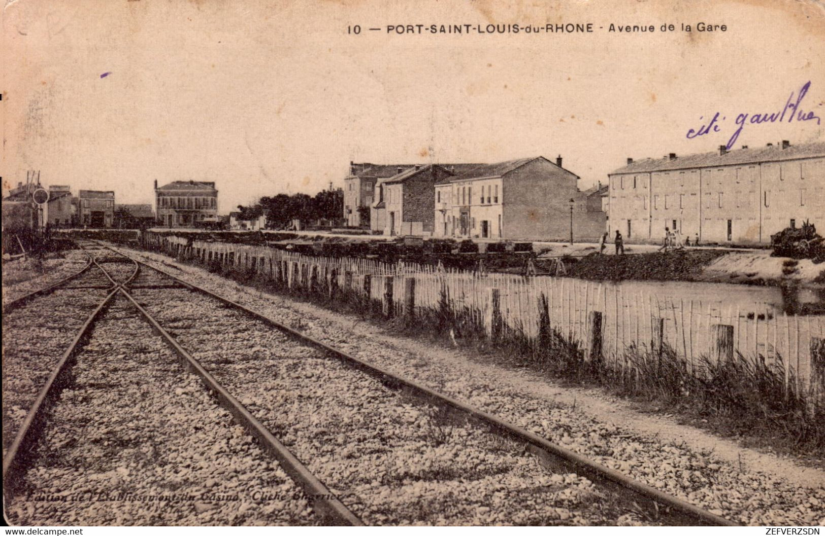 13 PORT SAINT LOUIS AVENUE DE LA GARE BOUCHES DU RHONE - Saint-Louis-du-Rhône