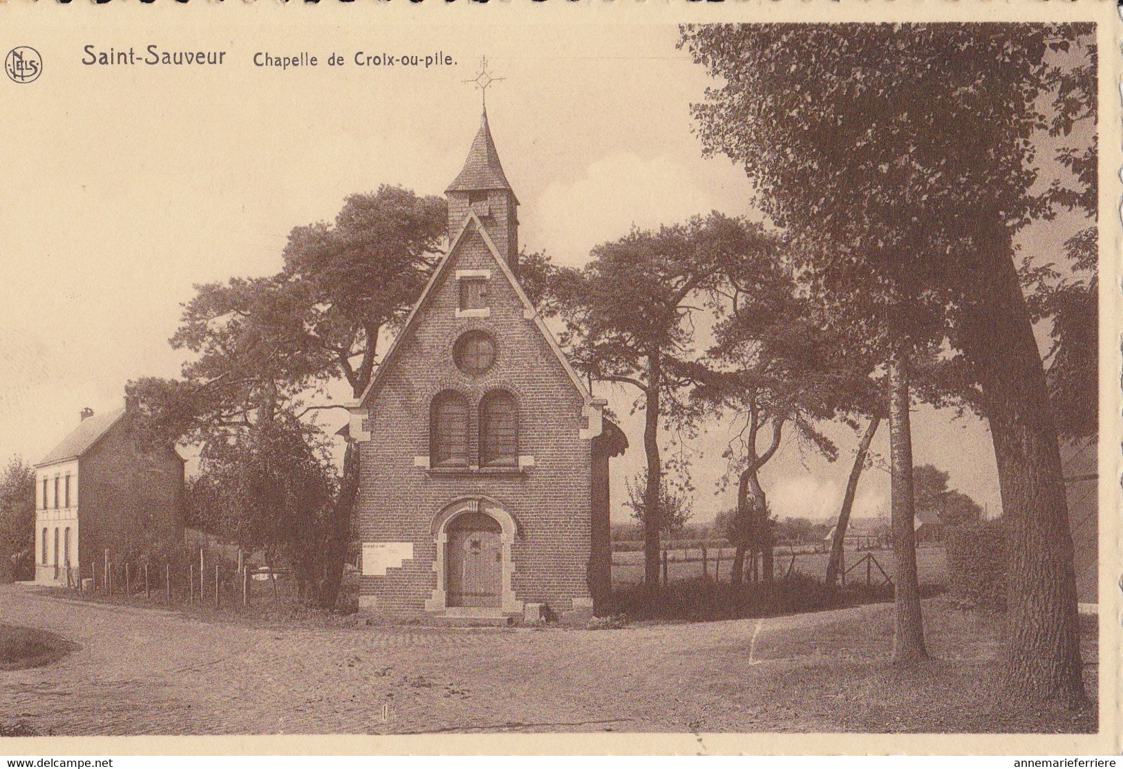 Saint-Sauveur - Chapelle Et Moulin De Croix Ou Pile - Frasnes-lez-Anvaing