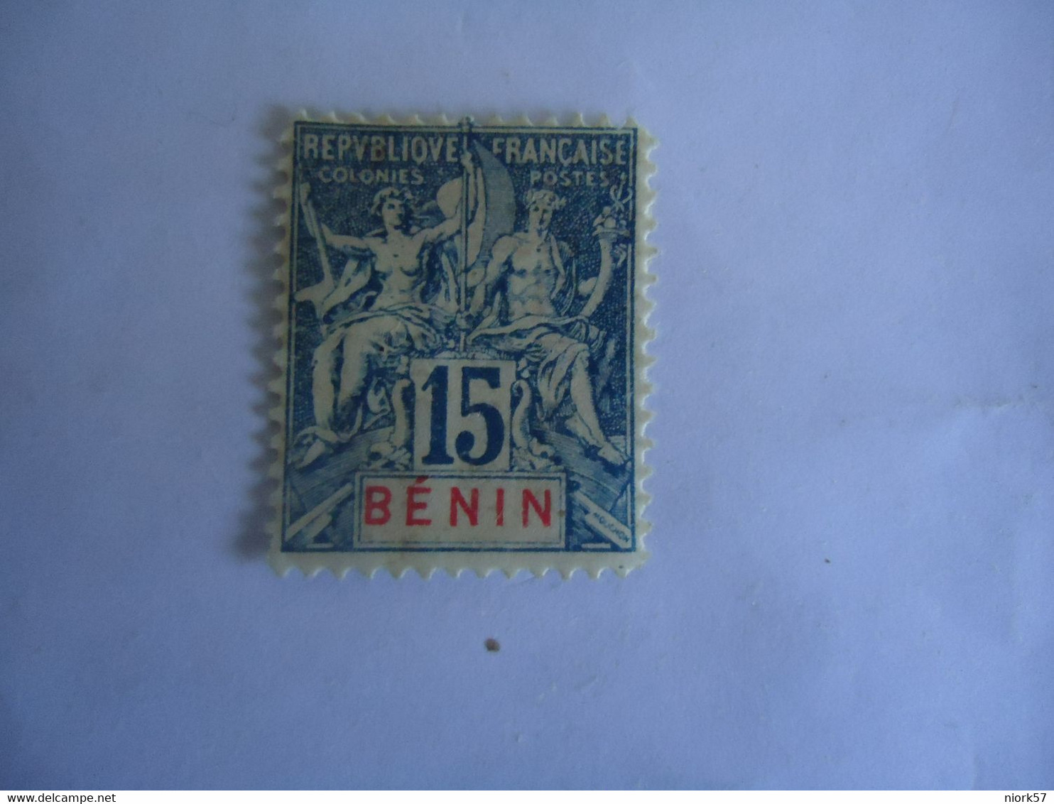 GOLFE DE BENIN FRANCE MLN STAMPS 15C - Sonstige & Ohne Zuordnung