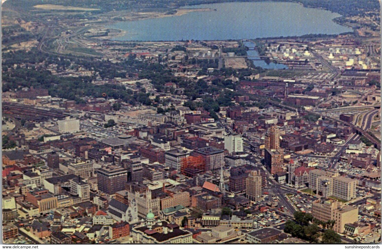 New York Syracuse Aerial View - Syracuse