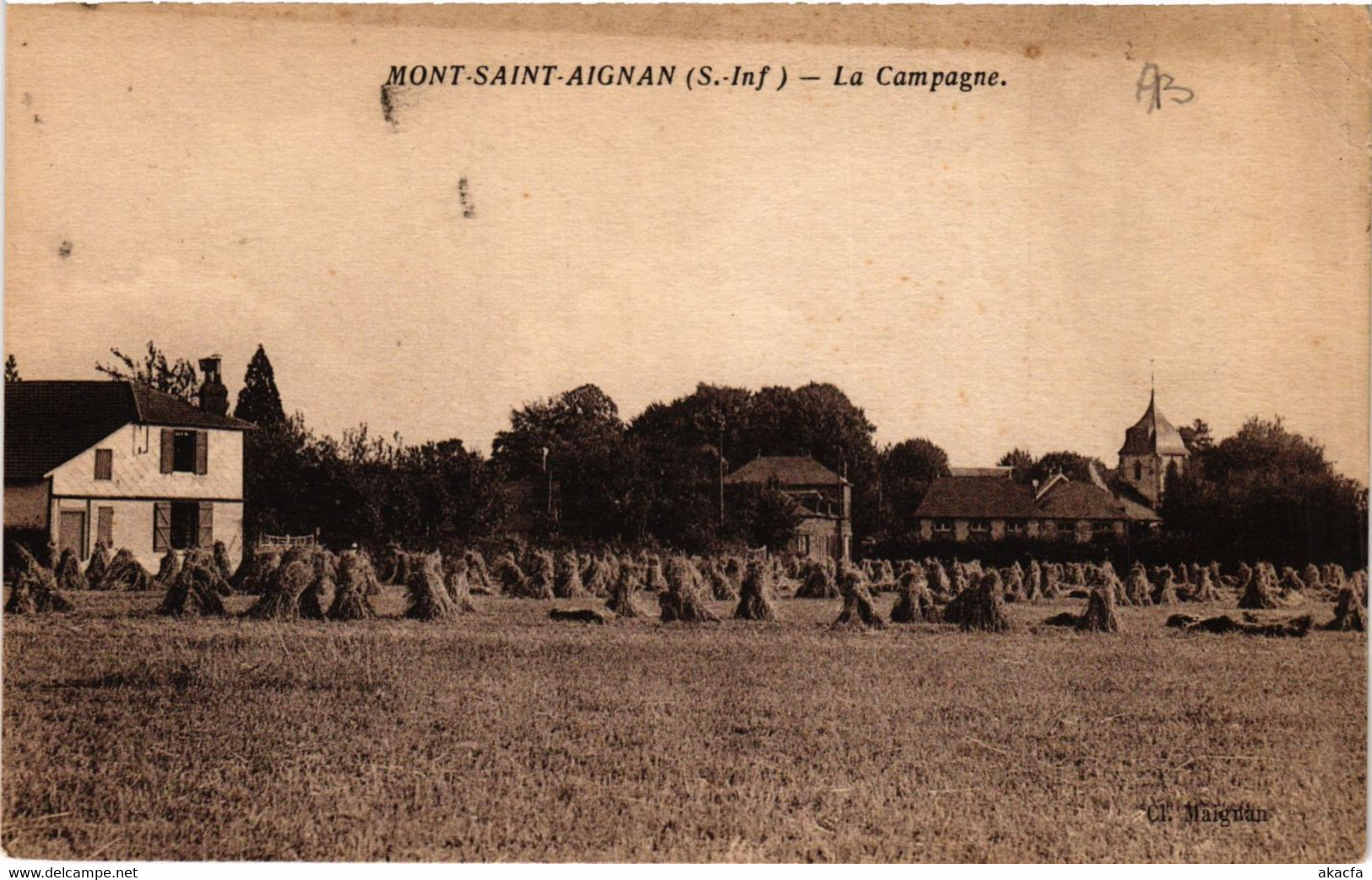 CPA Mont St-Aignan-La Campagne (348910) - Mont Saint Aignan