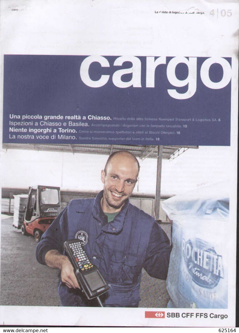 Catalogue SSB CARGO 2005 N.4 Rivista Di Logistica Di SSB CFF FFS Cargo  - En Italien - Non Classés