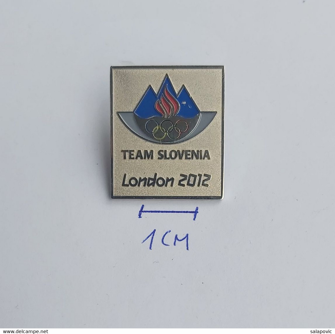 Olympic Games London 2012 Team Slovenia National Committee NOC PIN A12/3 - Jeux Olympiques