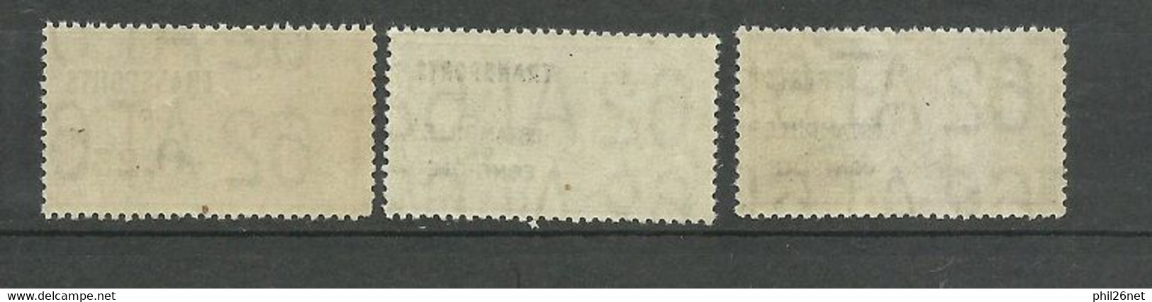 France  Fiscaux Transports  N°9A  ; 12A Et 13A    Neufs * *  B/TB     Voir Scans Soldé ! ! ! - Timbres