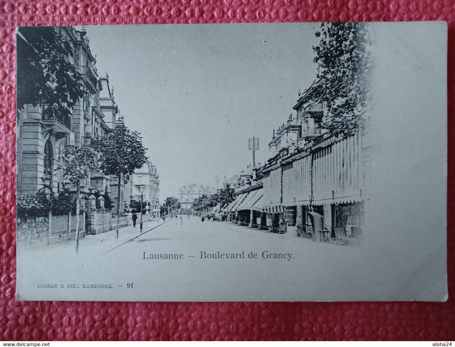 SUISSE LAUSANNE BOULEVARD DE GRANCY - 6127 - Grancy