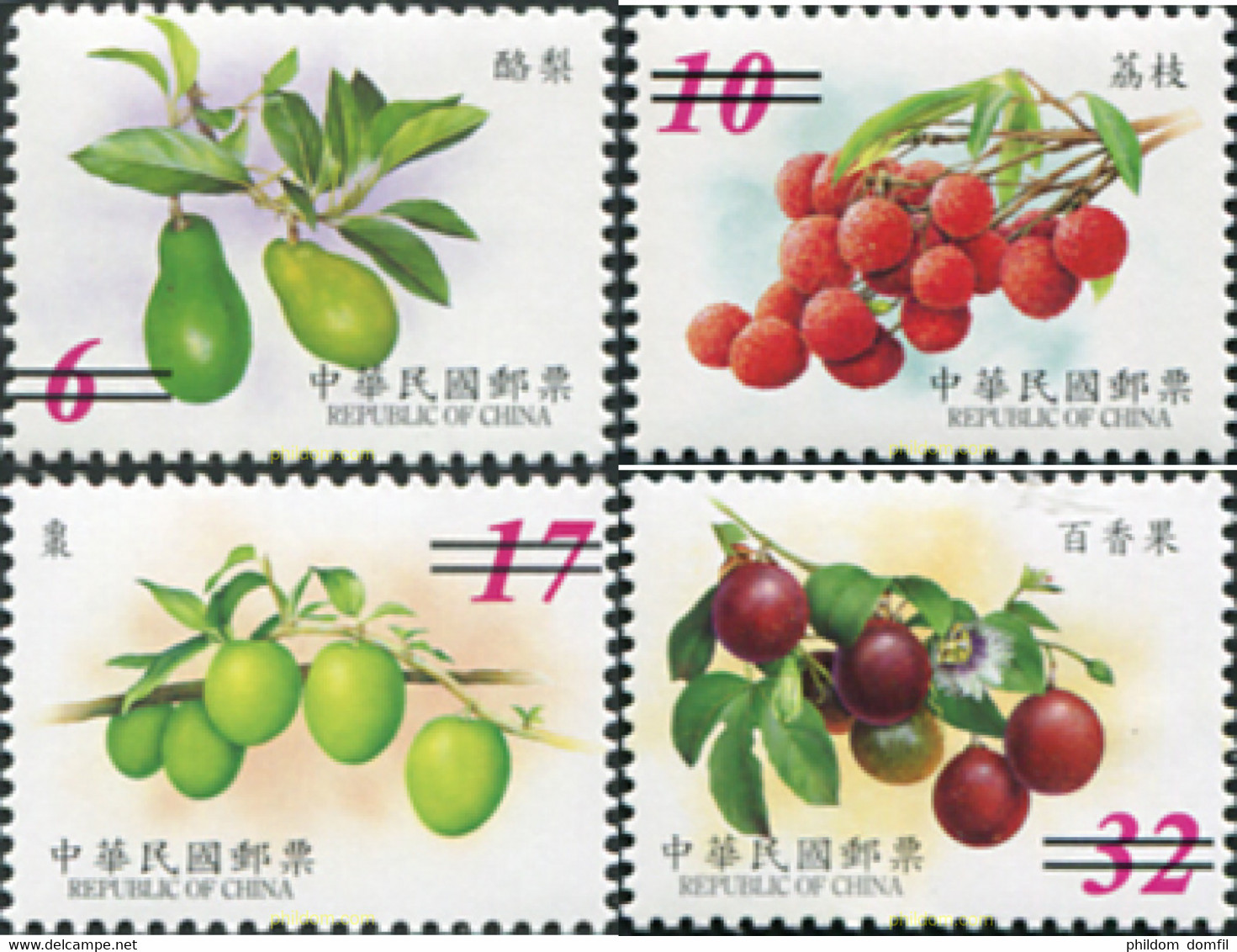 681896 MNH CHINA. FORMOSA-TAIWAN 2002 FRUTOS - Colecciones & Series