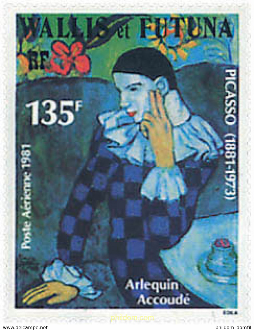 310053 MNH WALLIS Y FUTUNA 1981 75 ANIVERSARIO DE LA MUERTE DE PAUL CEZANNE Y CENTENARIO DEL NACIMIENTO DE PABLO PICASSO - Gebraucht