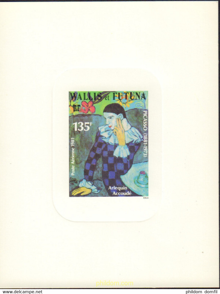 575663 MNH WALLIS Y FUTUNA 1981 75 ANIVERSARIO DE LA MUERTE DE PAUL CEZANNE Y CENTENARIO DEL NACIMIENTO DE PABLO PICASSO - Gebraucht