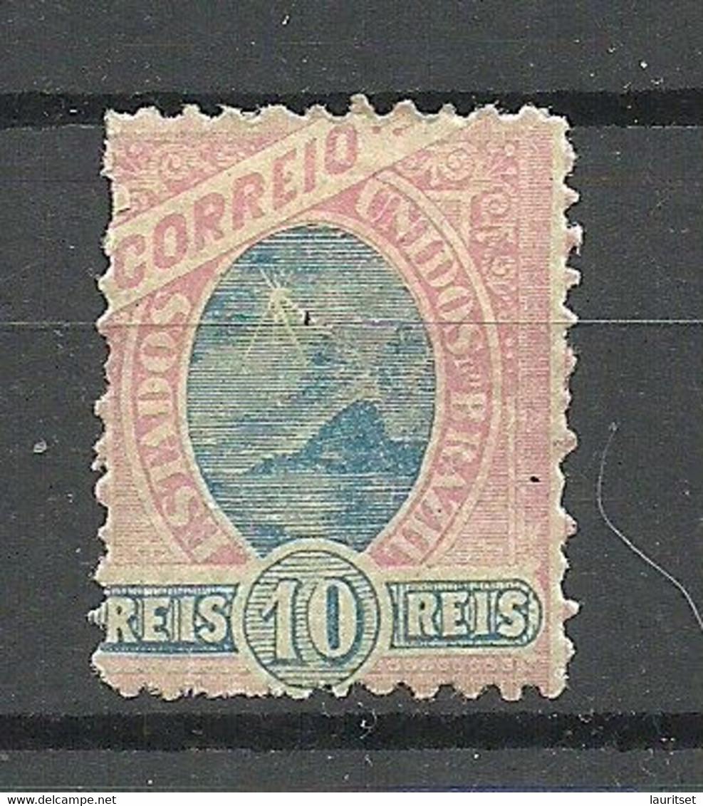 BRAZIL Brazilia O 1897 Michel 104 * - Unused Stamps