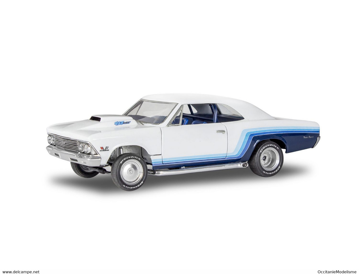 Revell - CHEVROLET MALIBU SS 1966 2N'1 Maquette Kit Plastique Réf. 14520 85-4520 Neuf NBO 1/24 - Cars