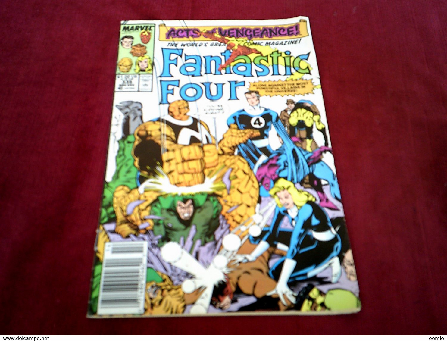 FANTASTIC FOUR    N°  335  MID  DEC 1989 - Marvel