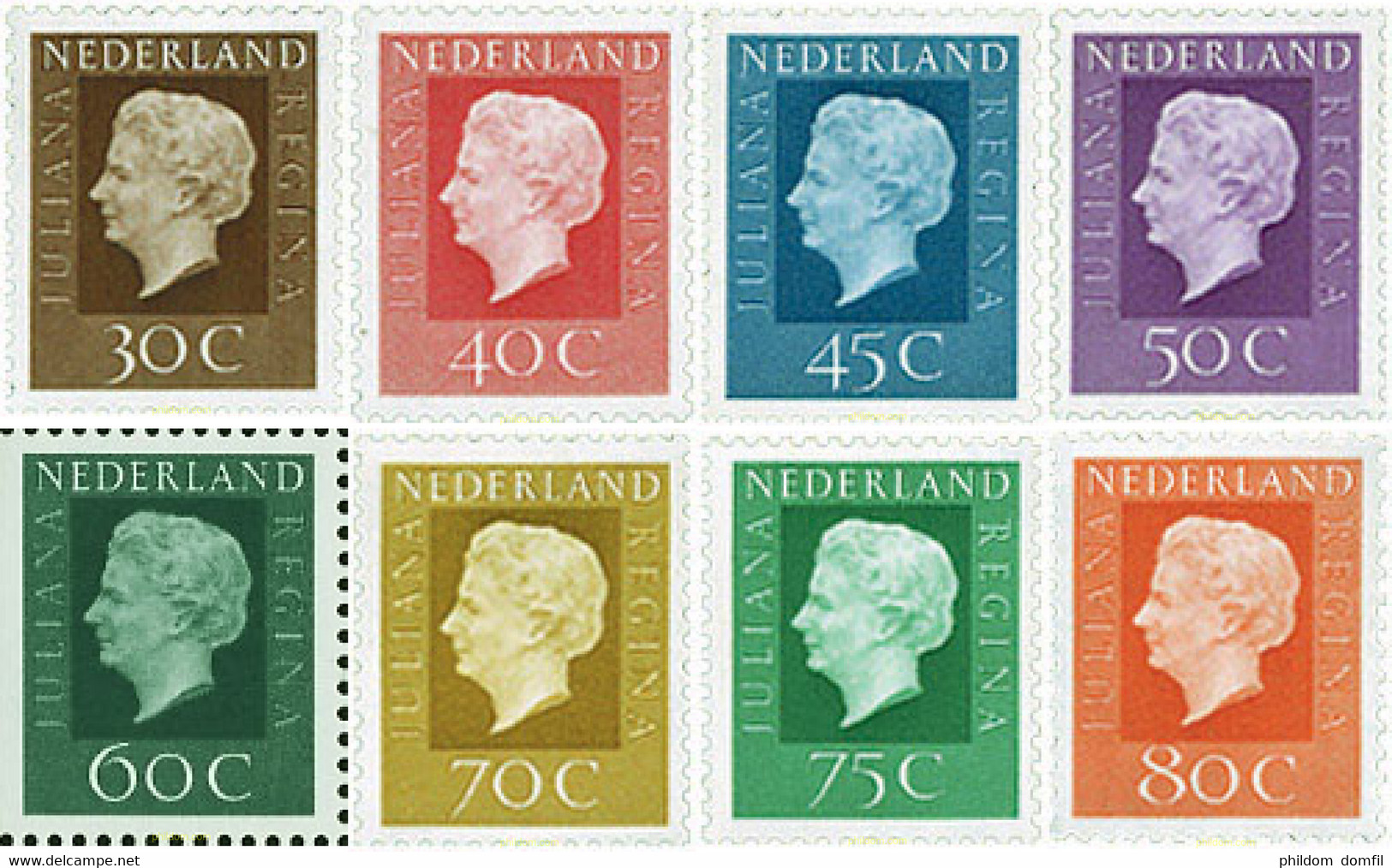 100831 MNH HOLANDA 1972 REINA JULIANA - Sin Clasificación