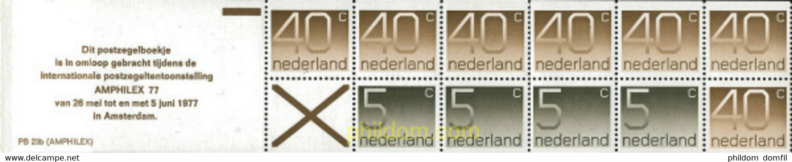 112281 MNH HOLANDA 1976 CIFRAS - Unclassified