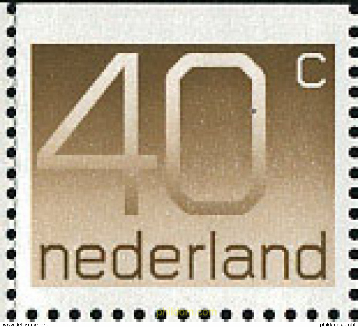 213917 MNH HOLANDA 1976 CIFRAS - Unclassified