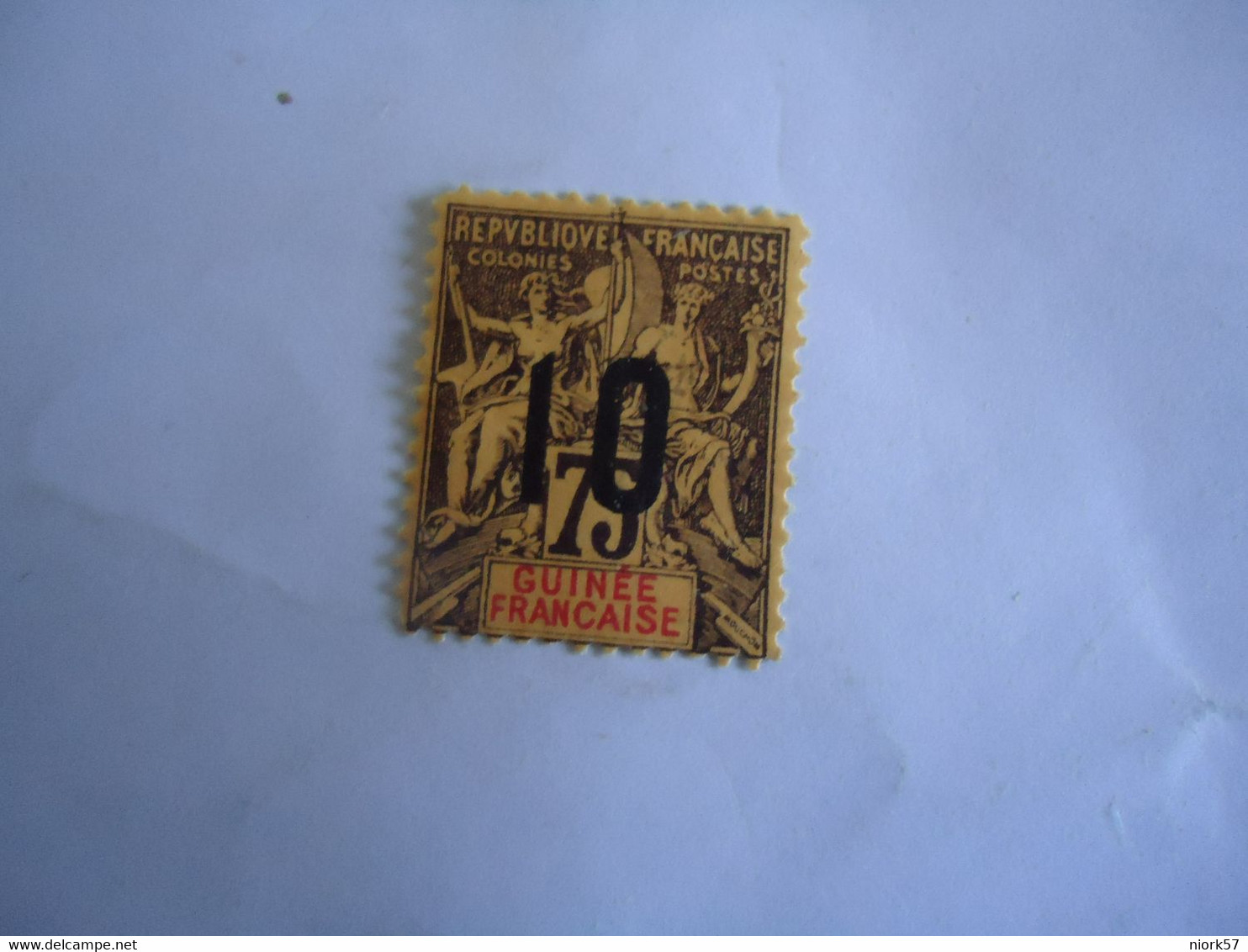 GUINEA  FRANCE  COLONIES MLN  STAMP   OVERPRINT - Other & Unclassified