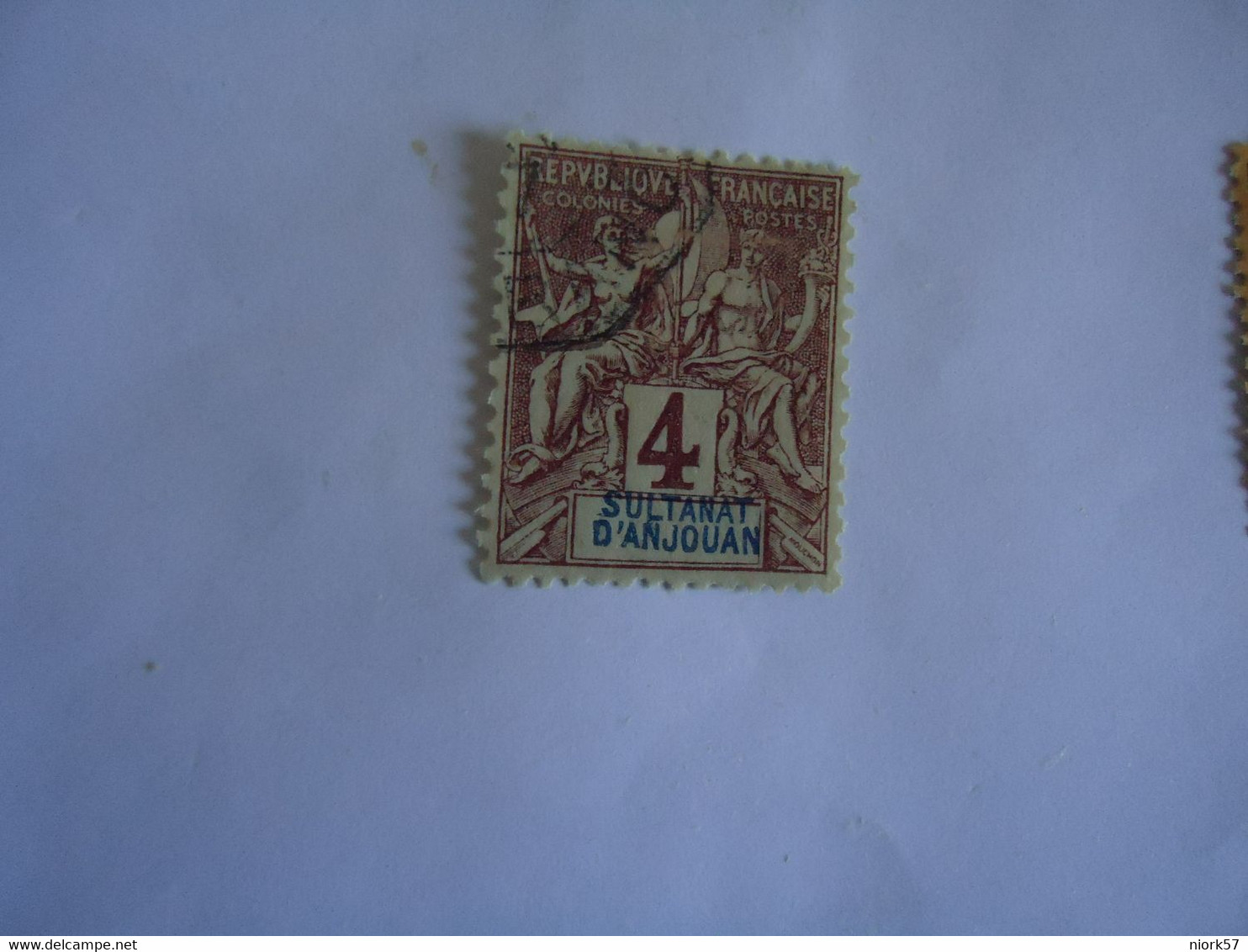 ANJOUAN   FRANCE  COLONIES USED STAMPS - Other & Unclassified