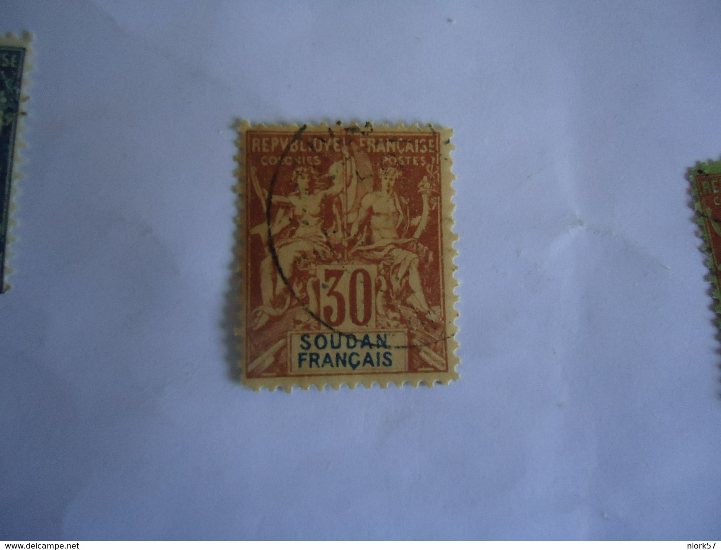 SUDAN    FRANCE  COLONIES USED  STAMPS   30-C - Other & Unclassified