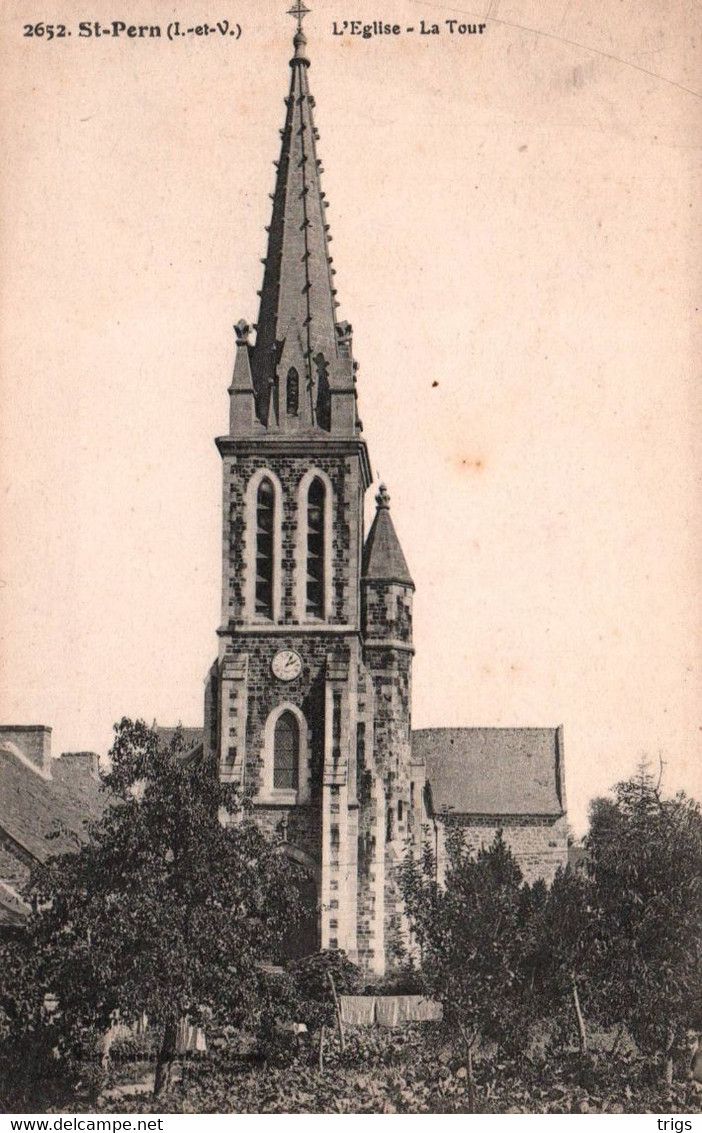 St. Pern - L'Église, La Tour - Bécherel