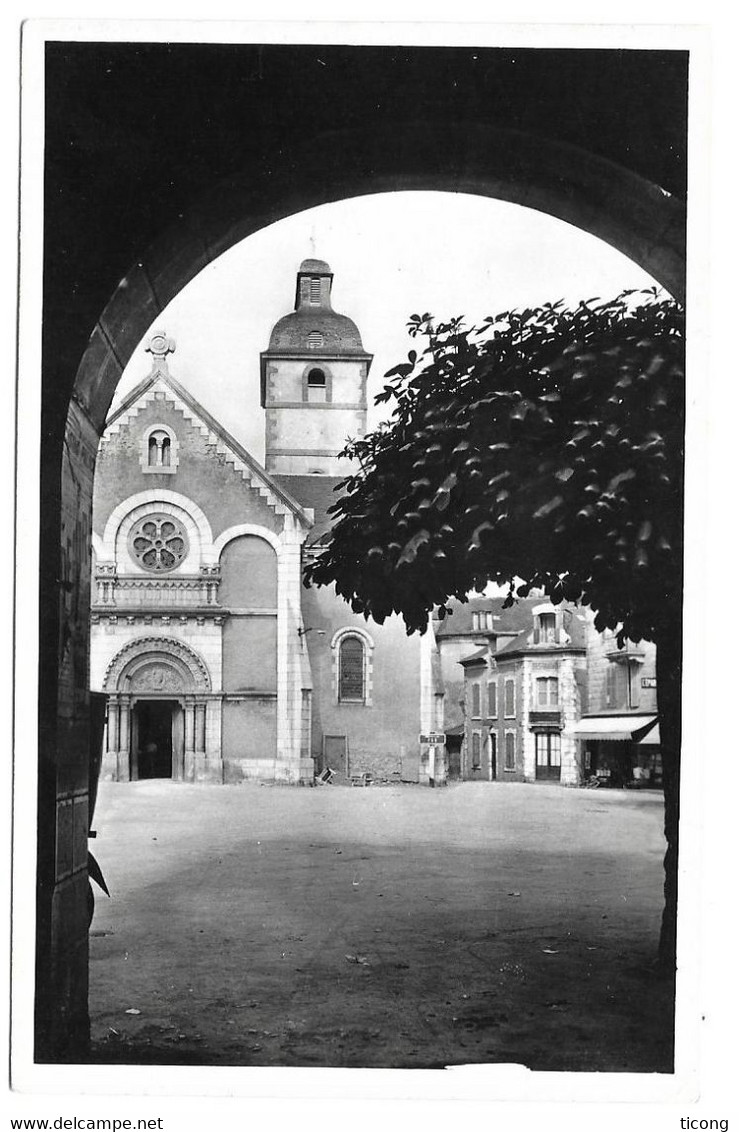 ARUDY  PYRENEES ATLANTIQUES - L EGLISE - CARTE PHOTO EDITION LESCURE A ARUDY - VOIR LE SCANNER - Arudy