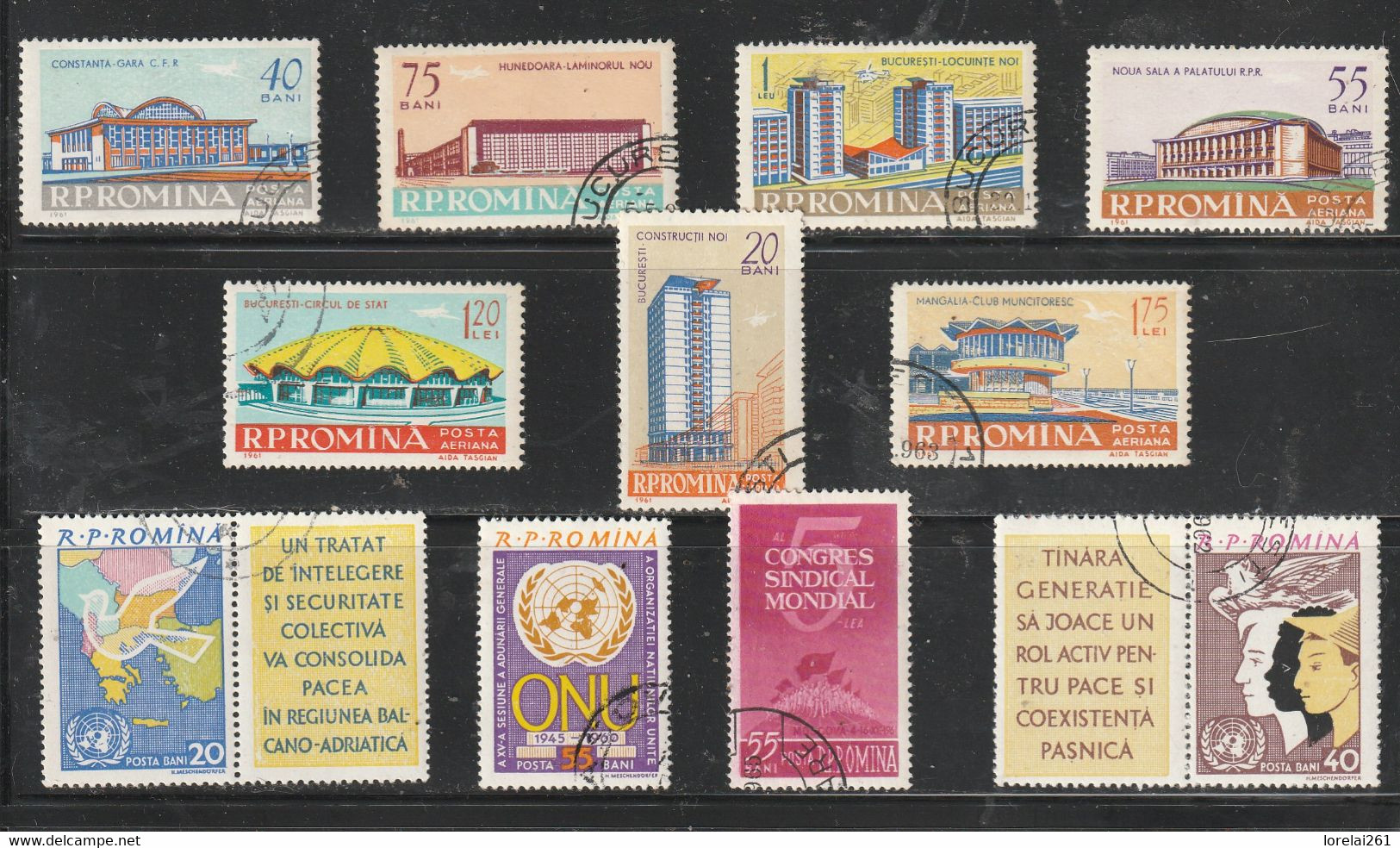 Year 1961  Mi No 1942/2040 - Años Completos