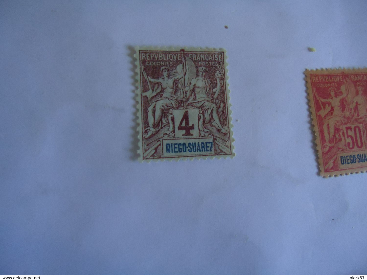 DIEGO-SUAEZ  FRANCE  COLONIES MLN  STAMPS  4C - Autres & Non Classés