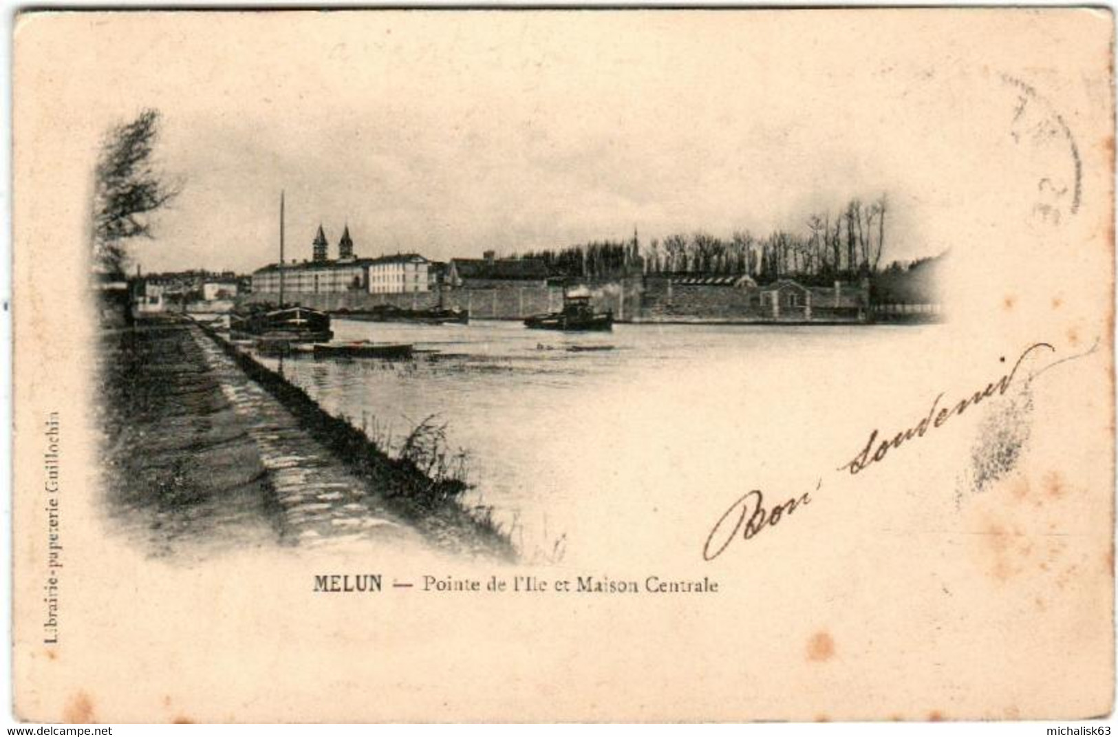 4NR 746 CPA - MELUN - POINTE DE L'ILE ET MAISON CENTRALE - Melun