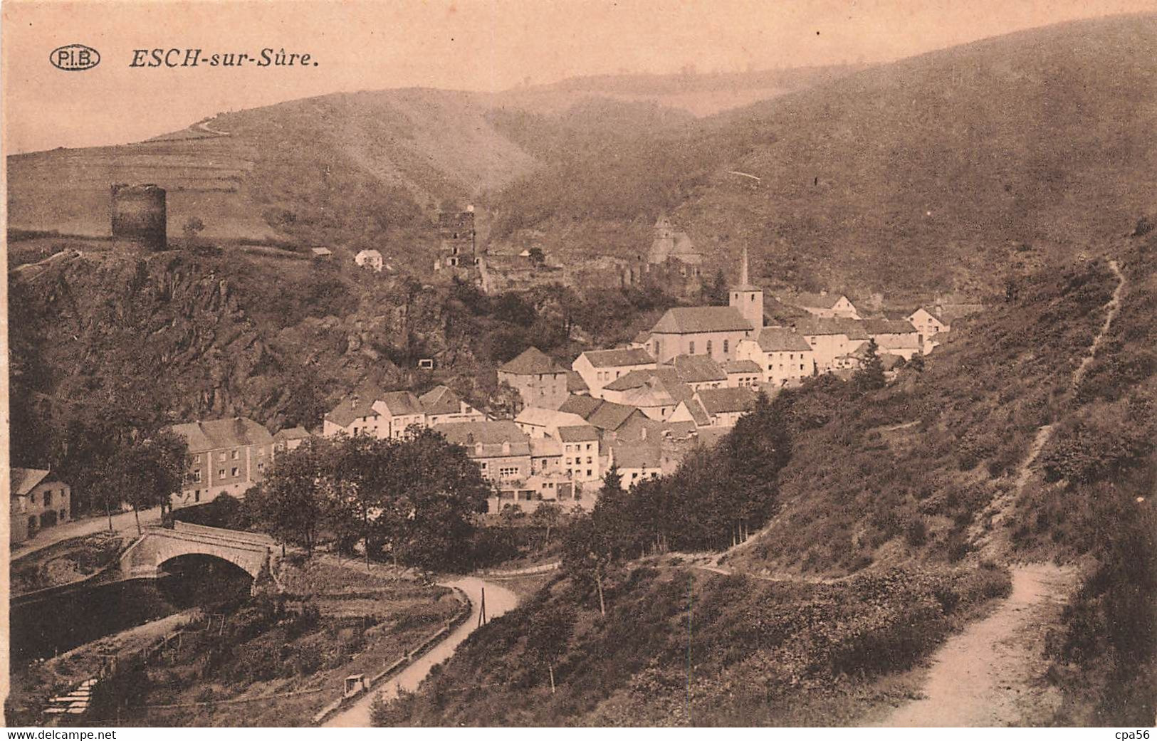 ESCH Sur SÛRE - éd. Hôtel Des ARDENNES - Esch-sur-Sure