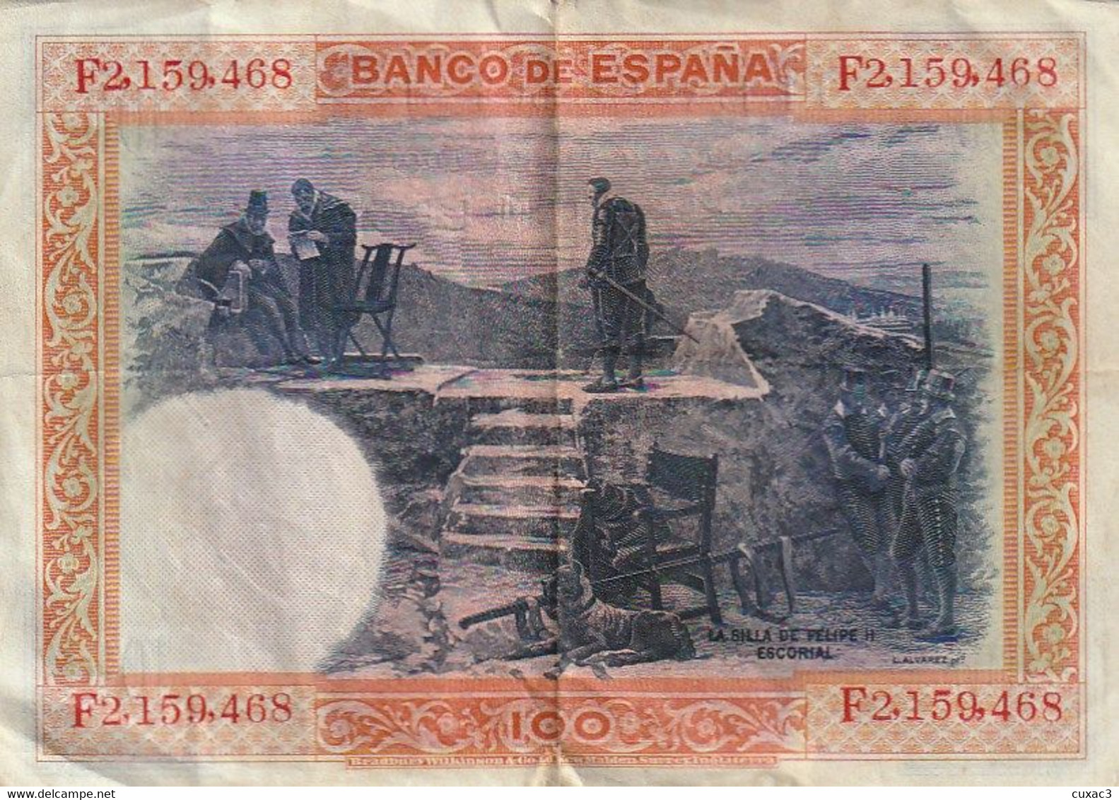 ESPAGNE - 100 Pesetas 1925 - 100 Peseten