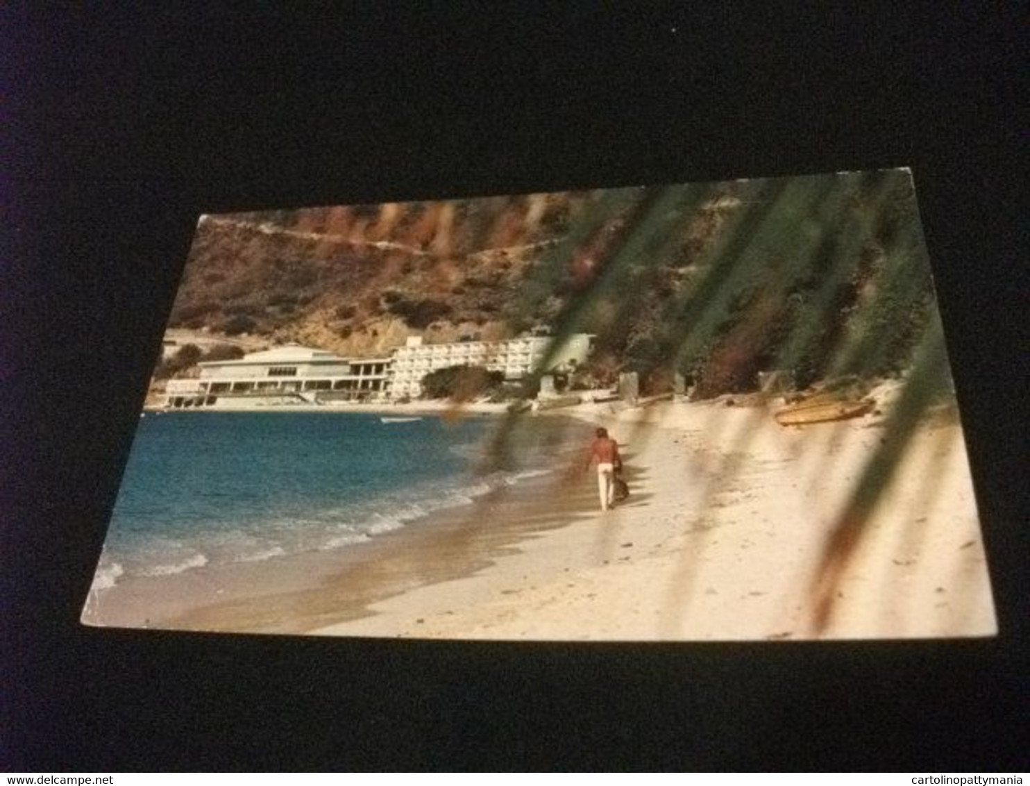 ANTILLE OLANDESI NEDERLANDSE ANTILLEN  UOMO SPIAGGIA GREAT BAY BEACH FRONTING PHILIPSBURG ST. MAARTEN - Sint-Marteen