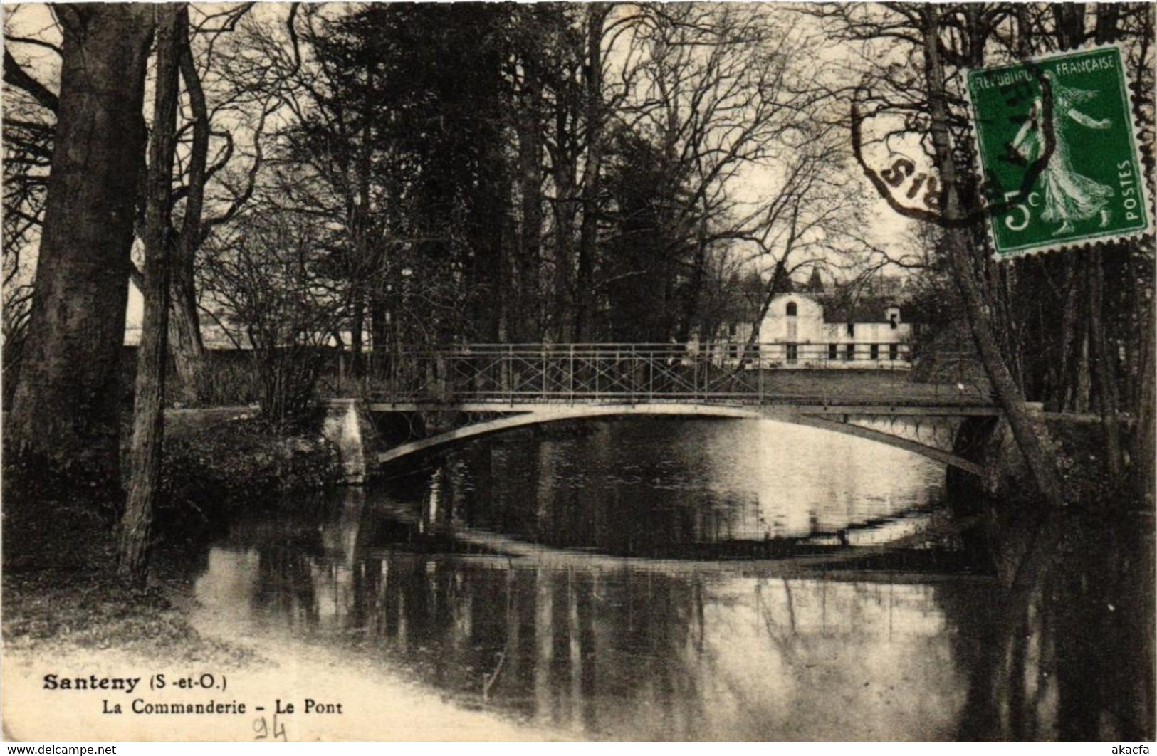 CPA SANTENY La Commenderie Le Pont (600333) - Santeny