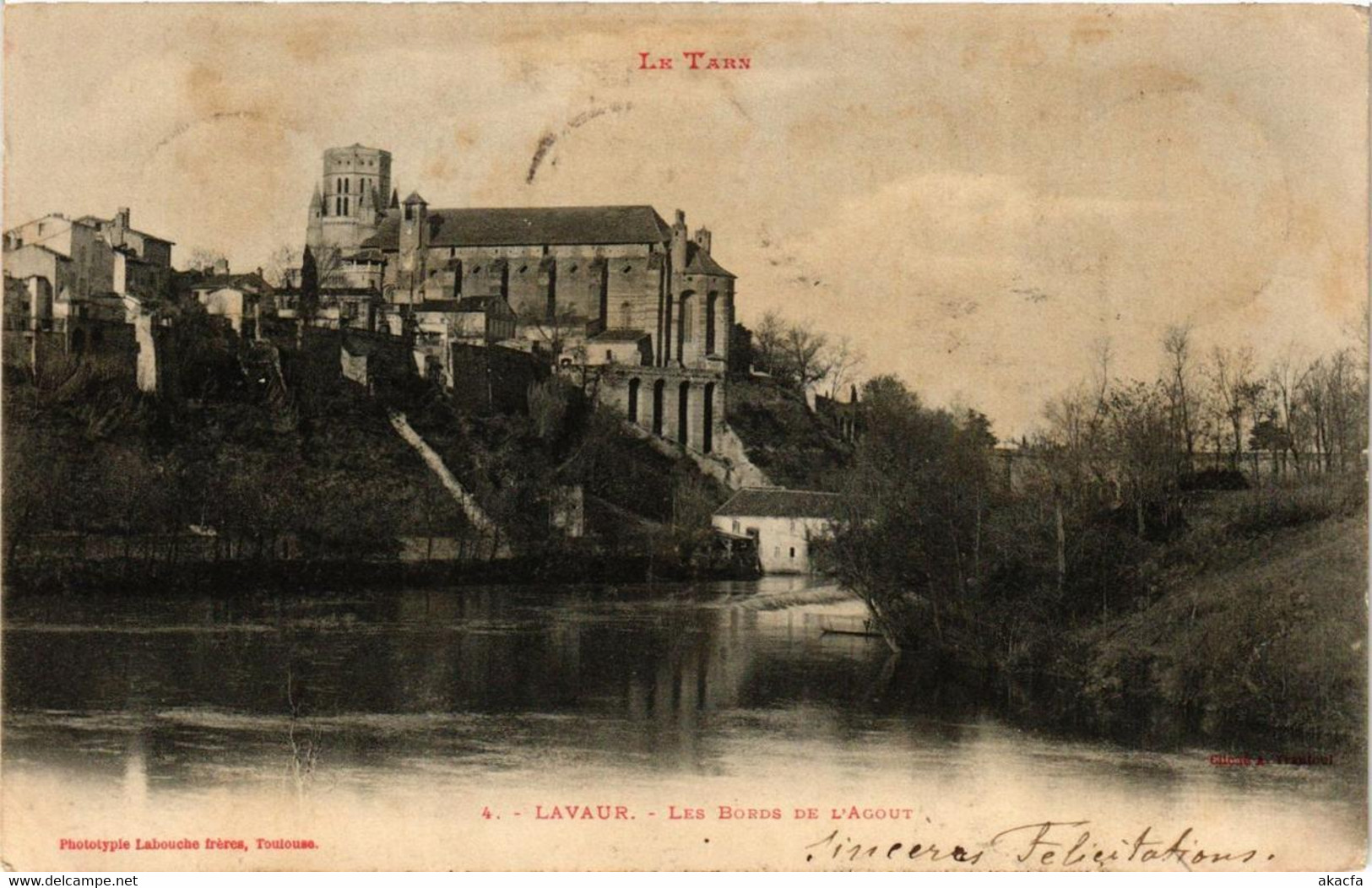 CPA LAVAUR Les Bords De L'Agout (615019) - Lavaur