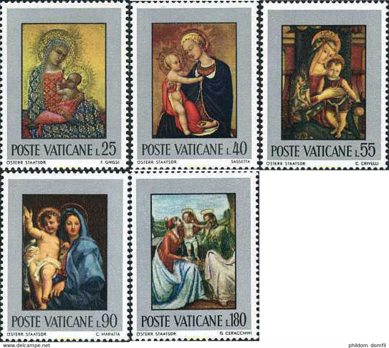 116407 MNH VATICANO 1971 LA SAGRADA FAMILIA - Used Stamps