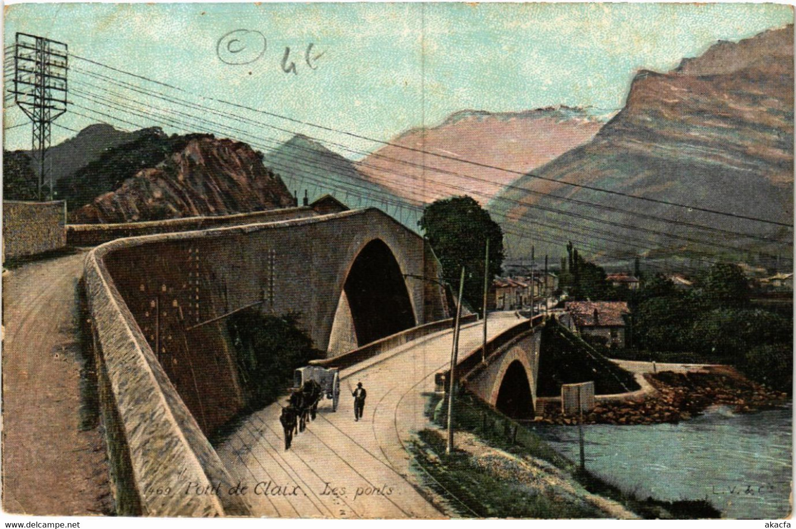 CPA PONT-de-CLAIX - Les Ponts (630029) - Claix