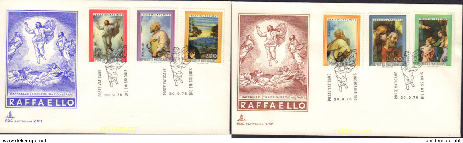 437340 MNH VATICANO 1976 MOTIVOS VARIOS - Usados