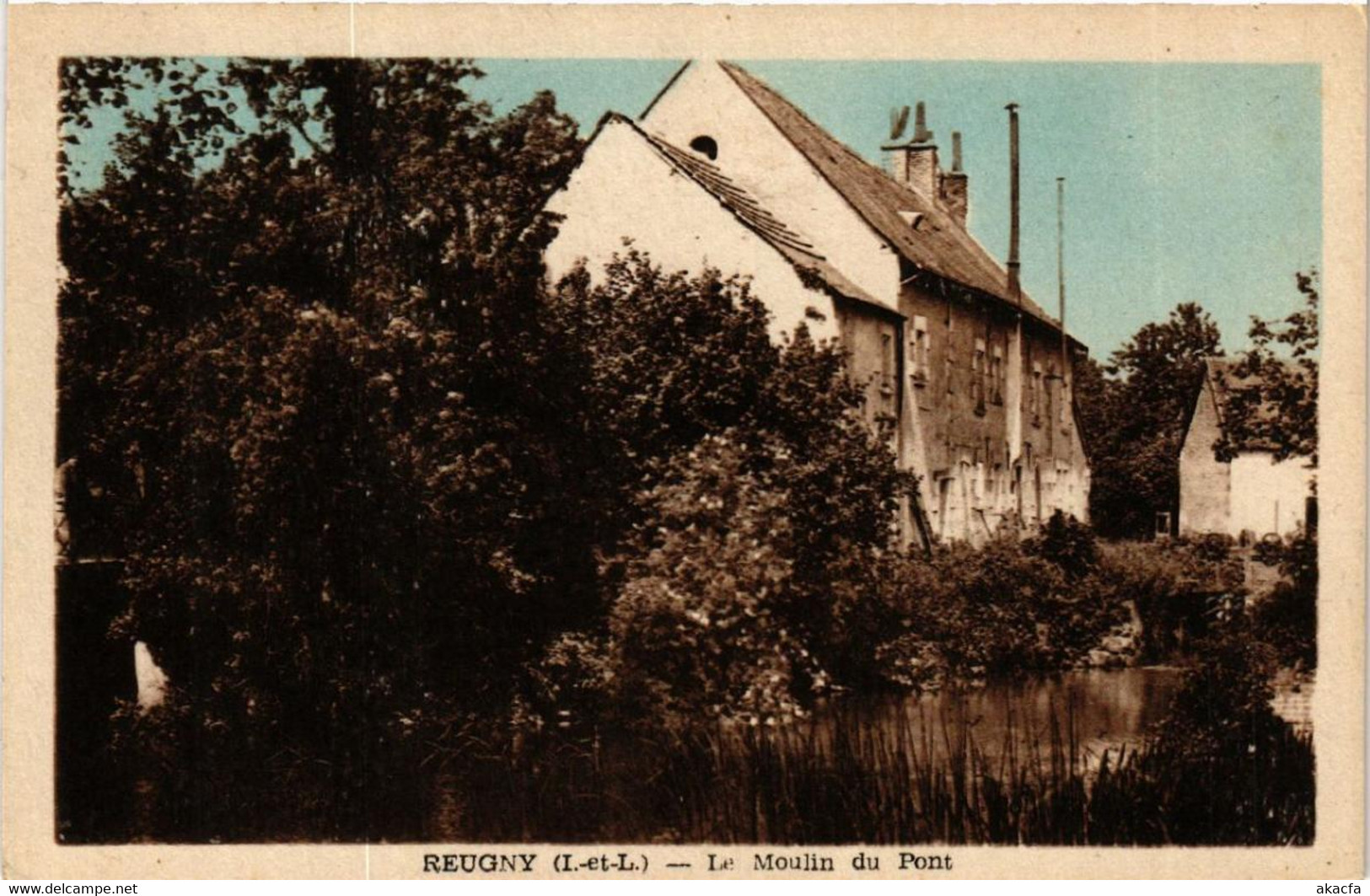 CPA REUGNY Le Moulin Du Pont (611930) - Reugny