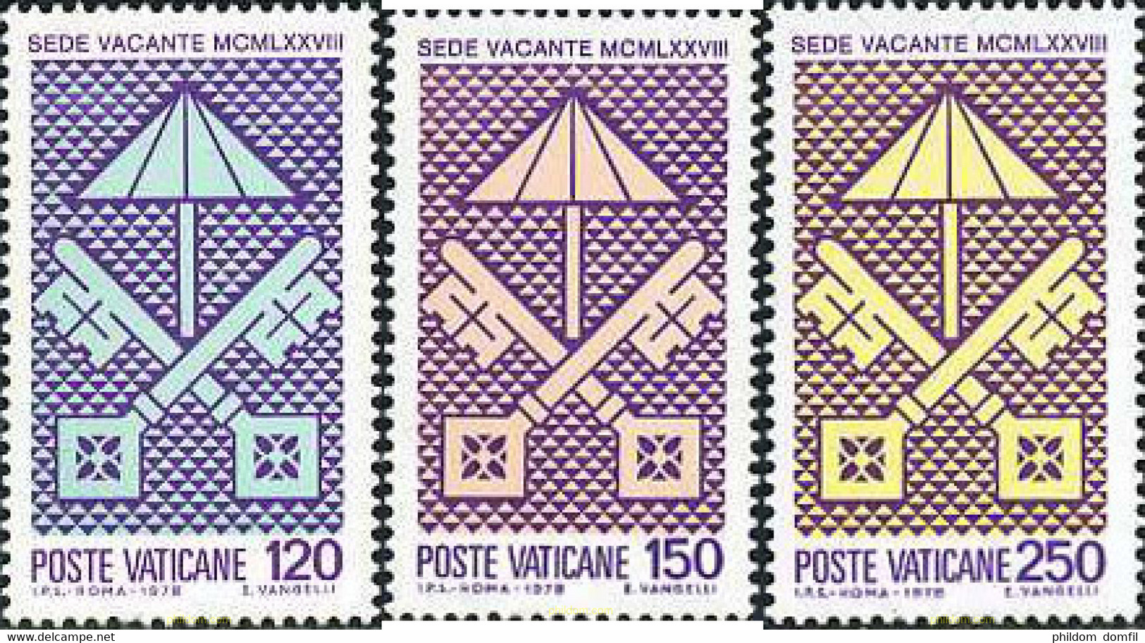 116830 MNH VATICANO 1978 SEDE VACANTE - Usati