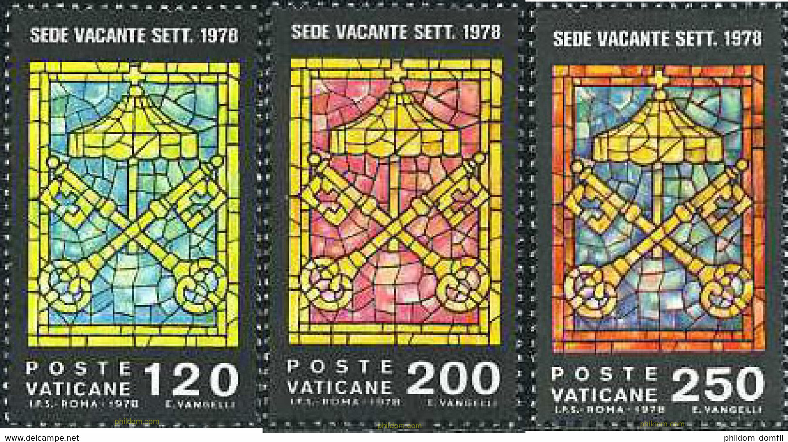 116833 MNH VATICANO 1978 SEDE VACANTE - Oblitérés