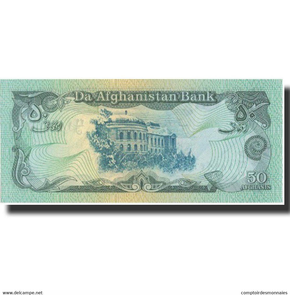 Billet, Afghanistan, 50 Afghanis, 1991, 1991, KM:57b, NEUF - Afghanistan