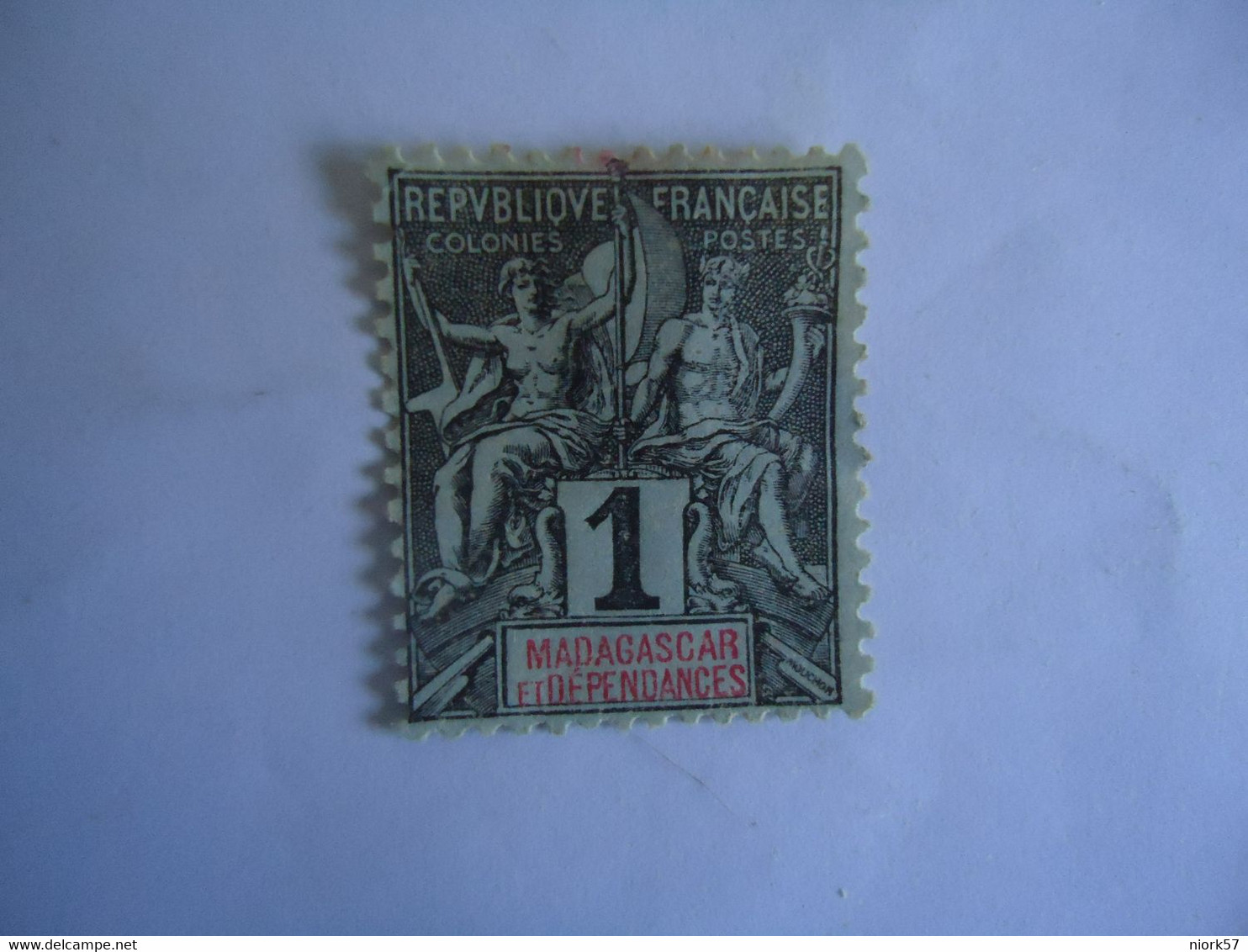 MADACASCAR  FRANCE  COLONIES MLM  STAMPS  1C - Otros & Sin Clasificación