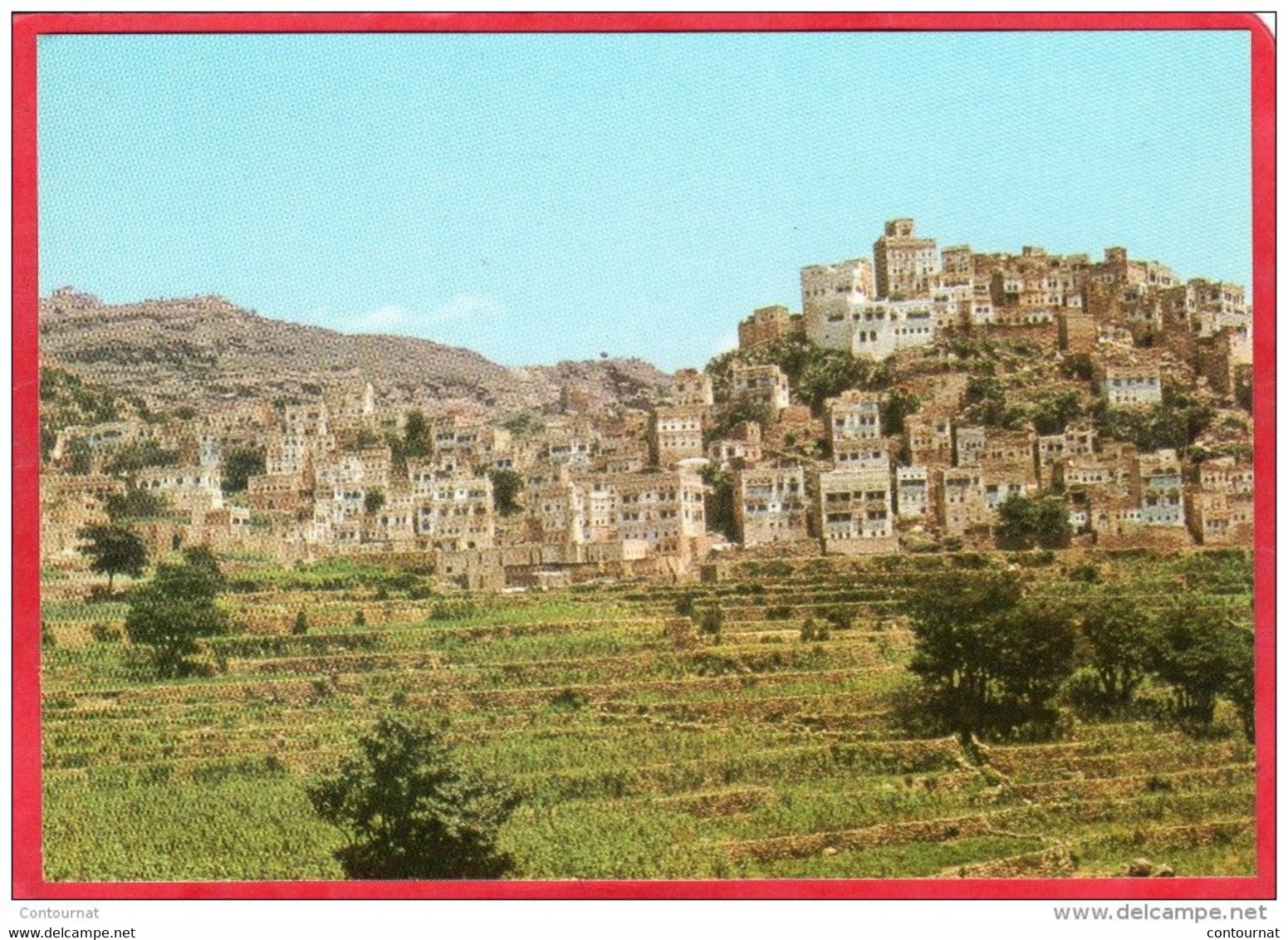 CPM YEMEN A View Of AMOARRES Village ( ALMAHWEET - Yemen