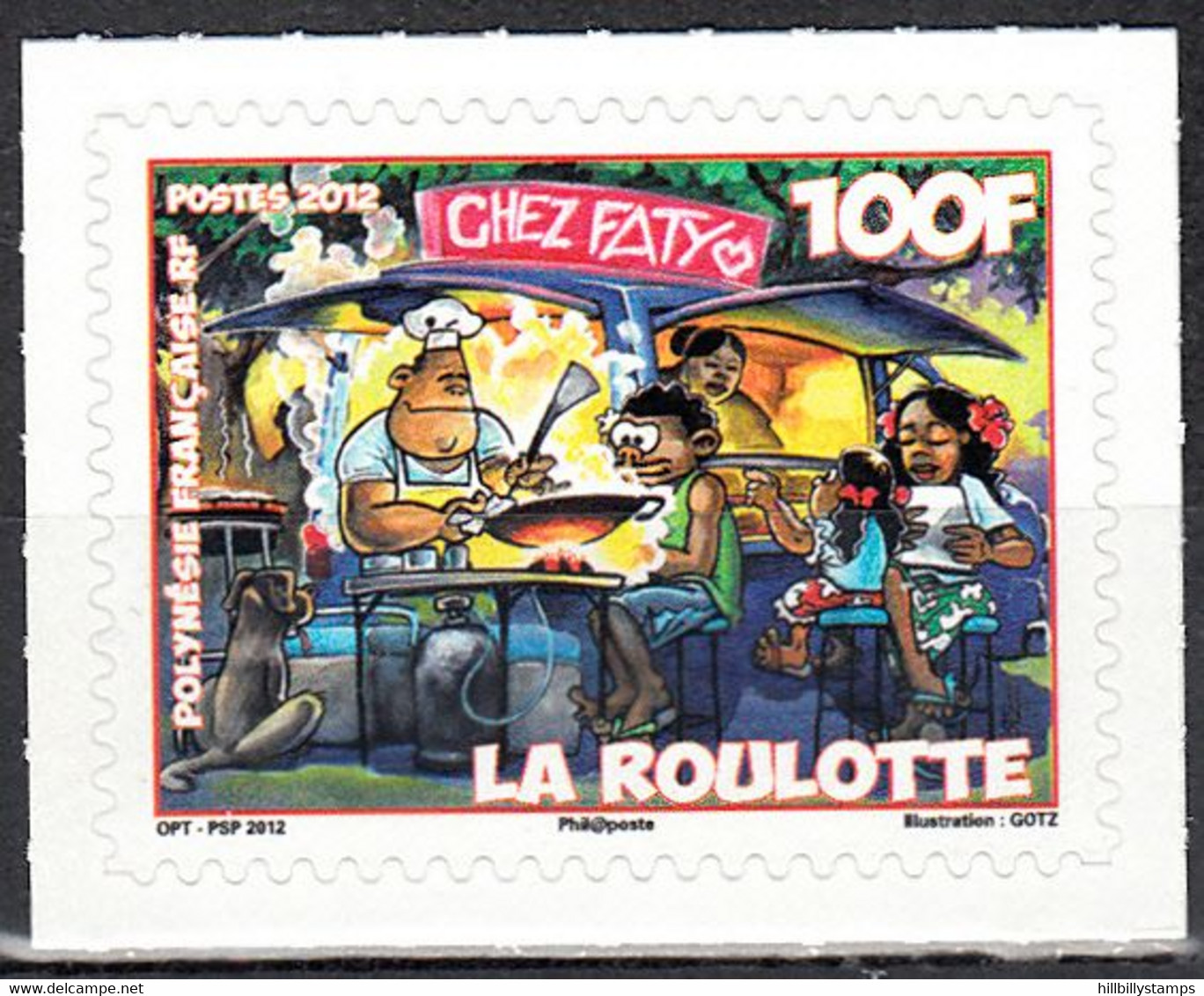 FRENCH POLYNESIA  SCOTT NO 1069   MNH  YEAR  2012 - Neufs