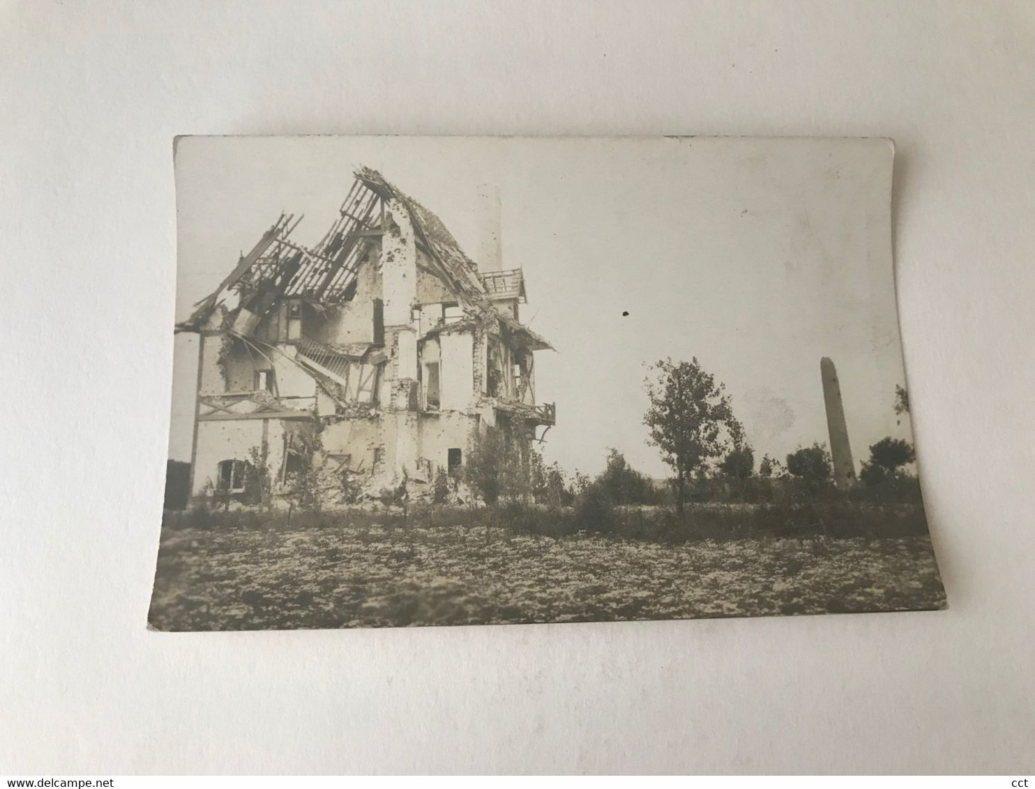 Zonnebeke  FOTOKAART  Ziegelei (Briquetterie)  EERSTE WERELDOORLOG - Zonnebeke