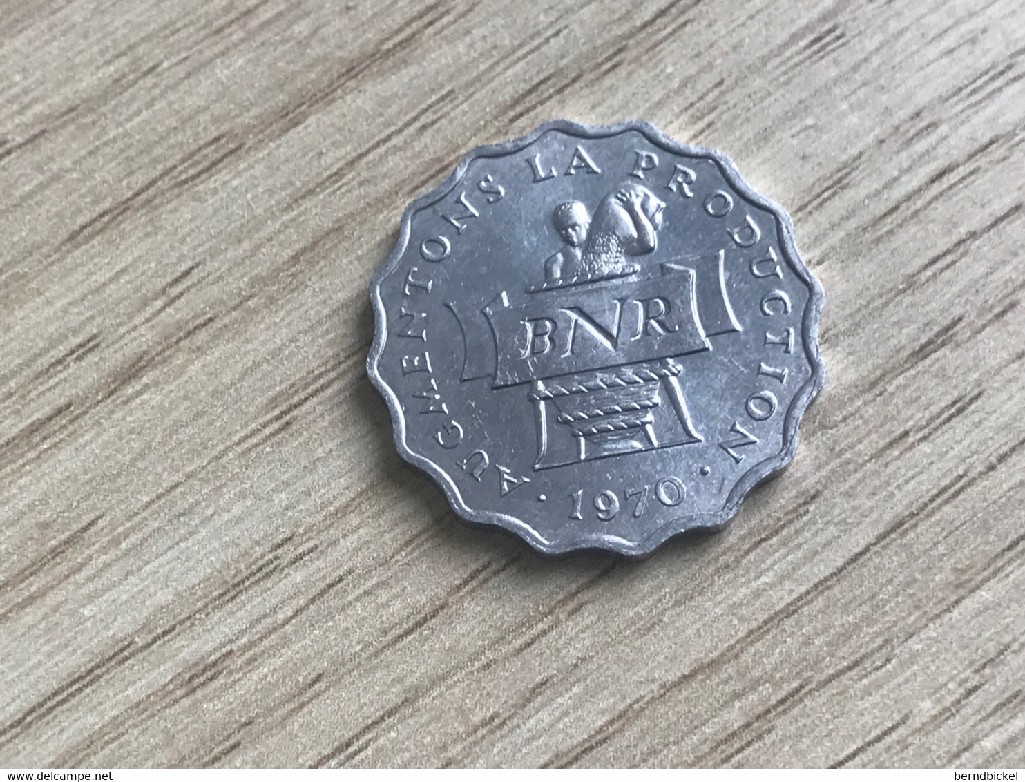 Münze Münzen Umlaufmünze Ruanda 2 Francs 1970 FAO - Rwanda