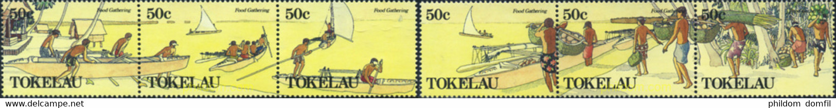 365759 MNH TOKELAU 1989 PESCA TRADICIONAL - Tokelau
